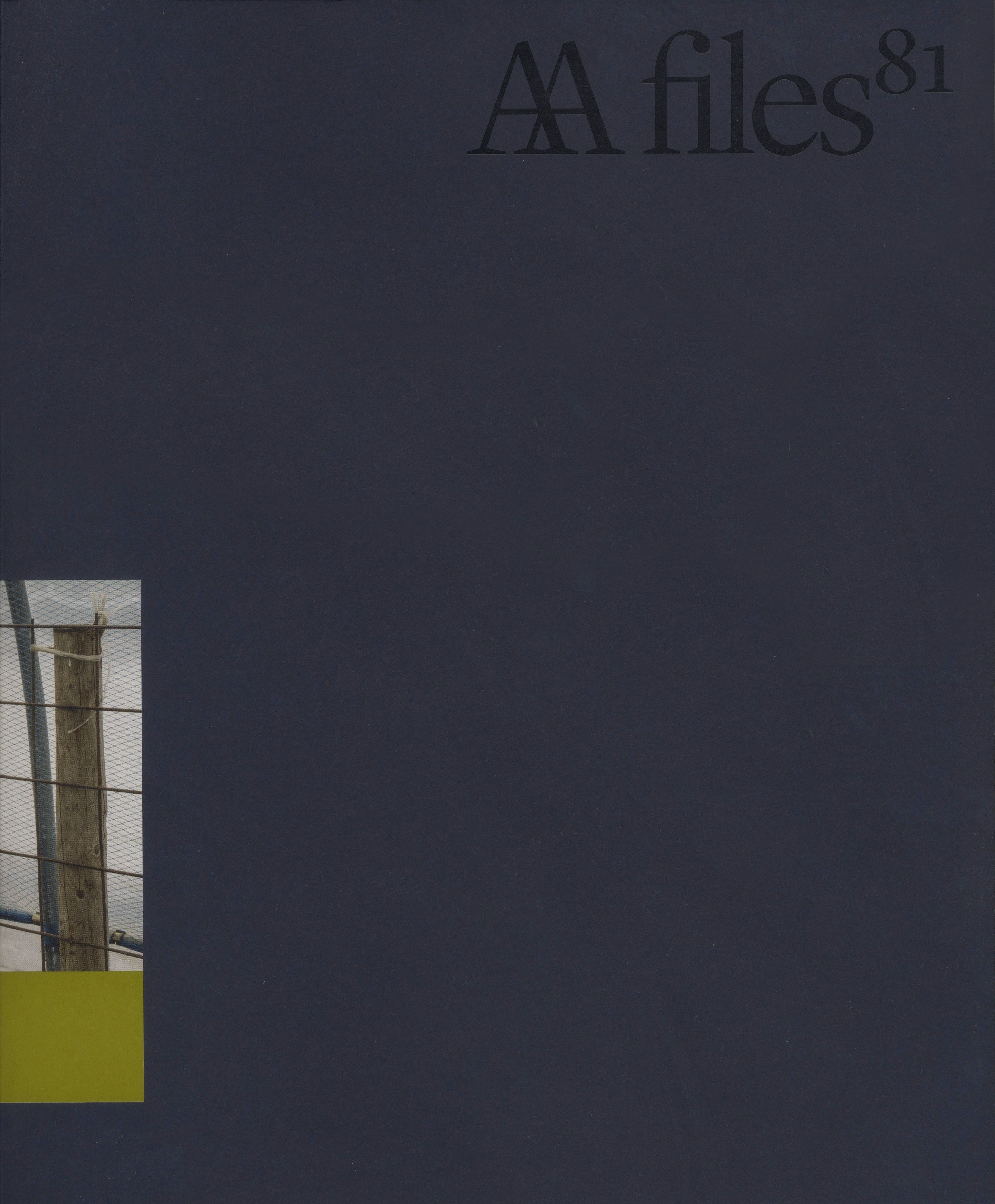 Publications | AA Files 81